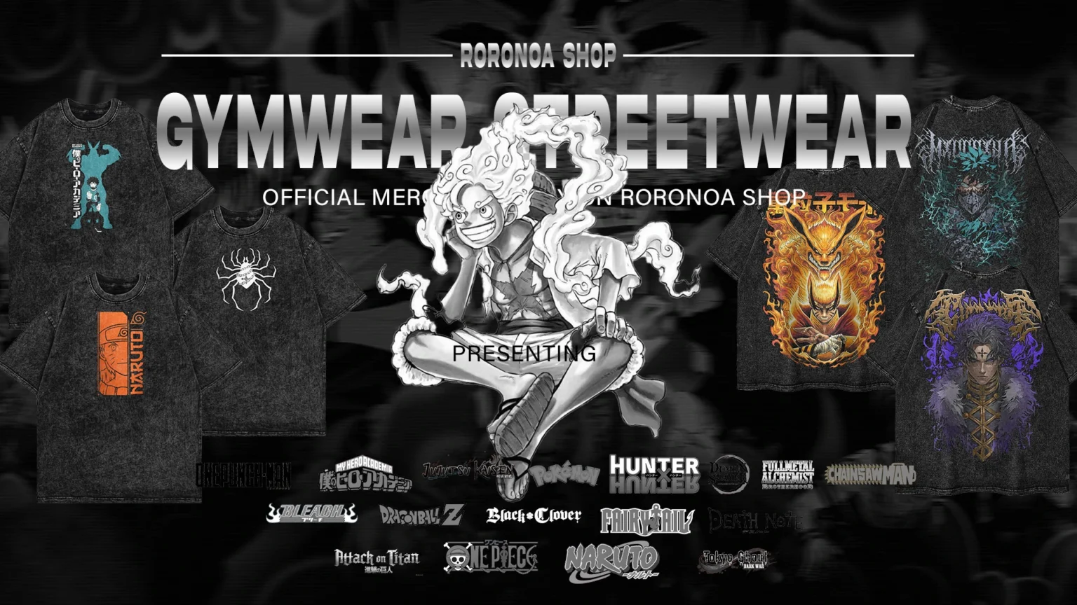 streat wear anime clouthes